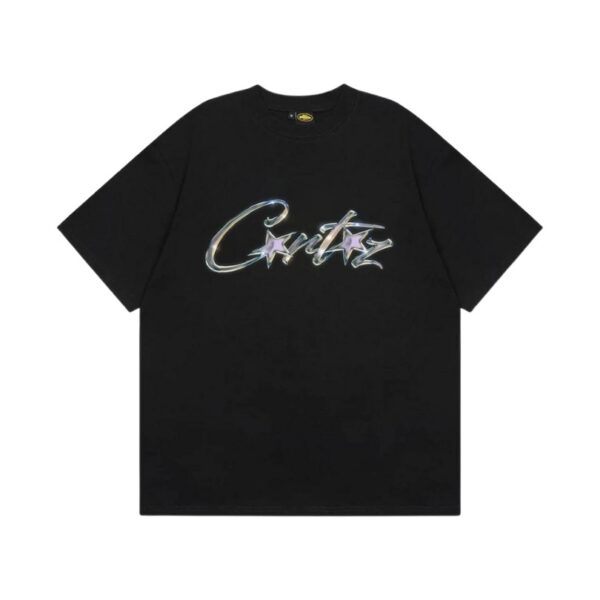 T-shirt Corteiz Chrome Allstarz Black - Image 1