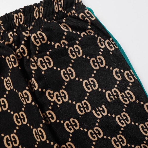 Pants Gucci GG Monogram Black GC106 - Image 6