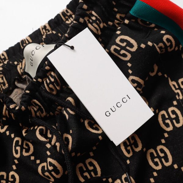 Pants Gucci GG Monogram Black GC106 - Image 13
