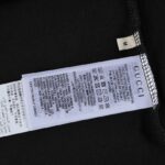 T-shirt Gucci Heart Logo Black GC015 - Image 7