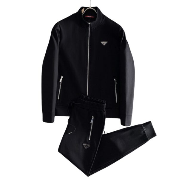Tracksuit Prada White Full Zip Edition PD056 - Image 1