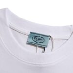 T-shirt Prada Bicycle Print White PD019 - Image 7