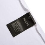 T-shirt Prada Bicycle Print White PD019 - Image 9