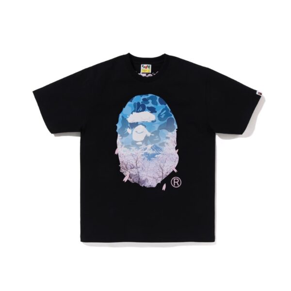 T-shirt BAPE Mt. Fuji Sakura Camo BP073 - Image 1