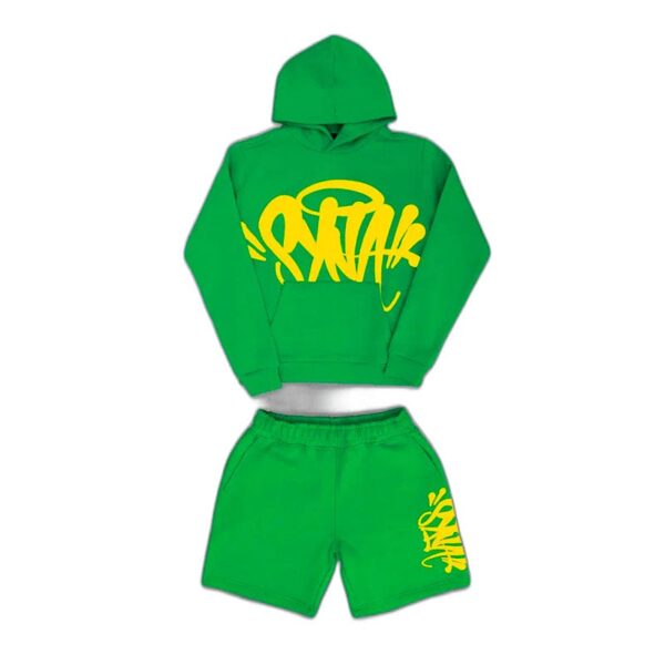 Set Team Syna Hood Twinset Green - Image 1