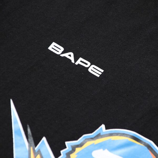 T-shirt BAPE World Gone Mad Black BP014 - Image 8