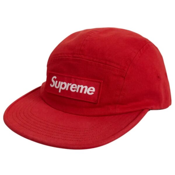 Cap Supreme Military Camp Red - Image 1