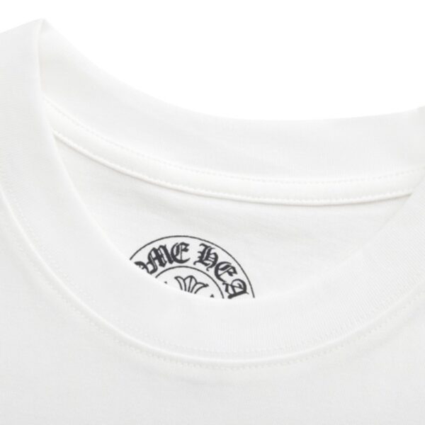 T-shirt Chrome Hearts Red Cross Crest White CH003 - Image 11