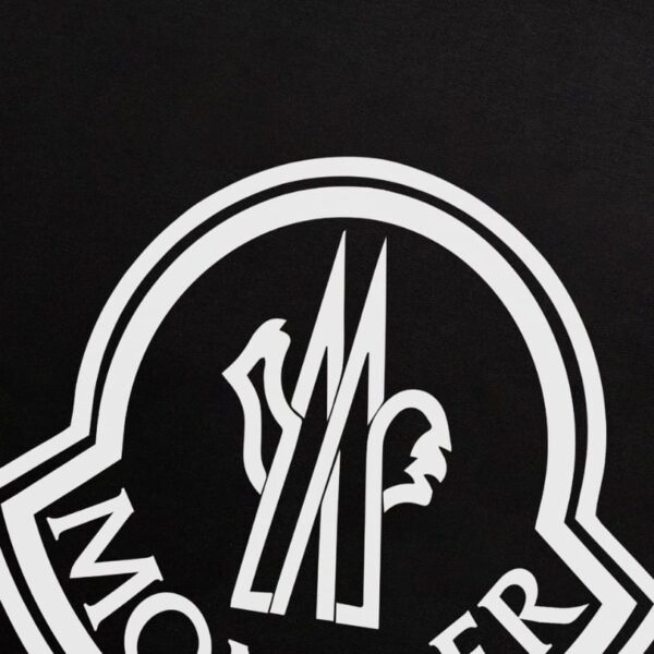 T-shirt Moncler Black Logo MCL029 - Image 4