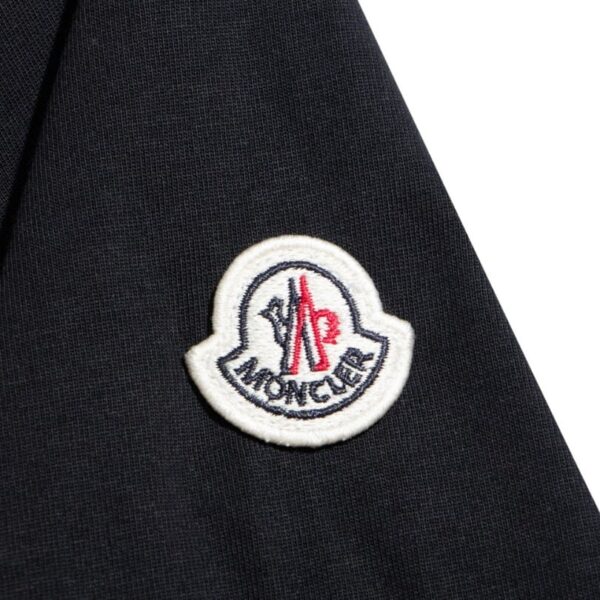 T-shirt Moncler Black Logo MCL029 - Image 5