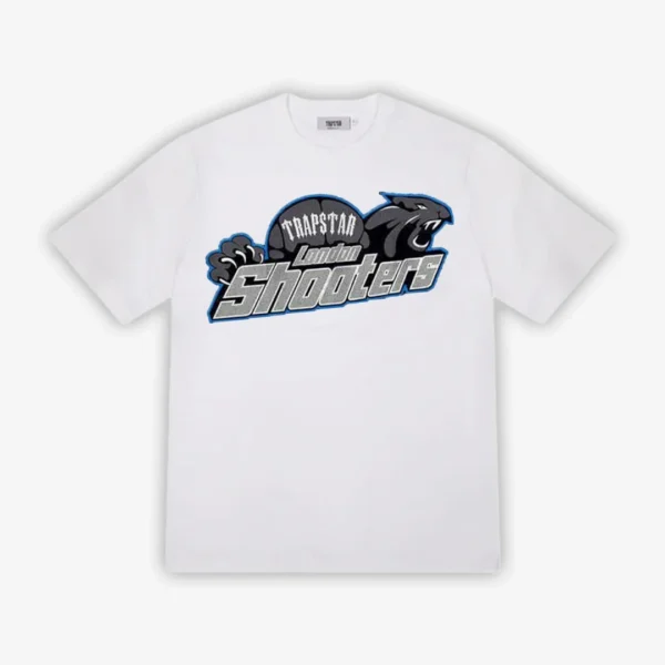 T-shirt Trapstar London Shooters White/Blue - Image 1