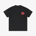T-Shirt Minus Two Black/Red - Image 2