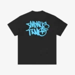 T-Shirt Minus Two Black/Blue
