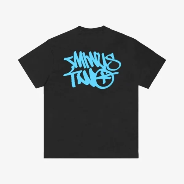 T-Shirt Minus Two Black/Blue - Image 1