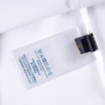 T-shirt Louis Vuitton Gradient Logo White Red Blue - Image 4
