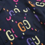 Set Gucci GG Multicolor Shirt and Shorts GC027 - Image 10