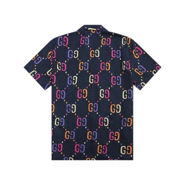 Set Gucci GG Multicolor Shirt and Shorts GC027 - Image 5