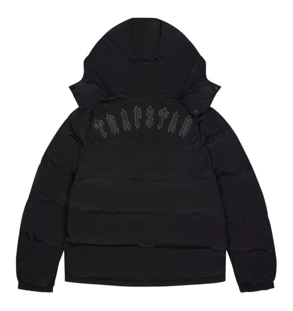 Jacket Puffer Trapstar Irongate Hooded Black - Image 1