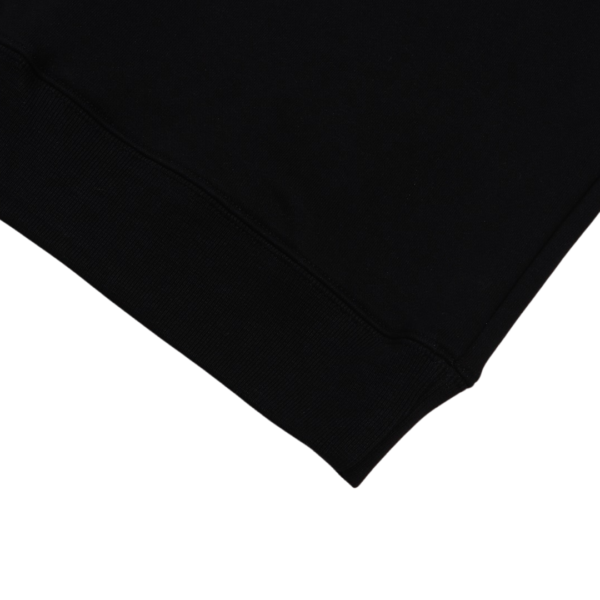 Sweatshirt Prada Milano Triangle Logo Black PD028 - Image 6
