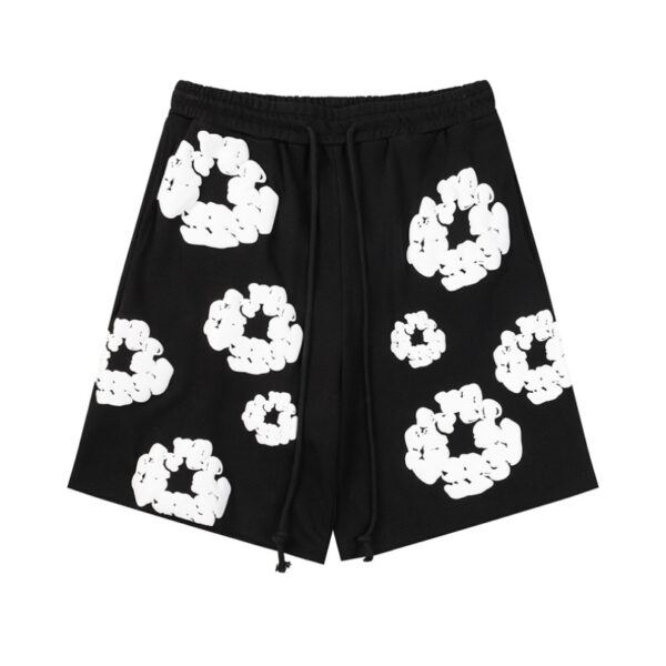 Shorts Denim Tears White Clouds Black - Image 1
