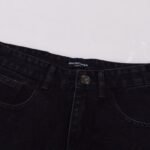 Jeans Balenciaga BB Logo Black BL029 - Image 4