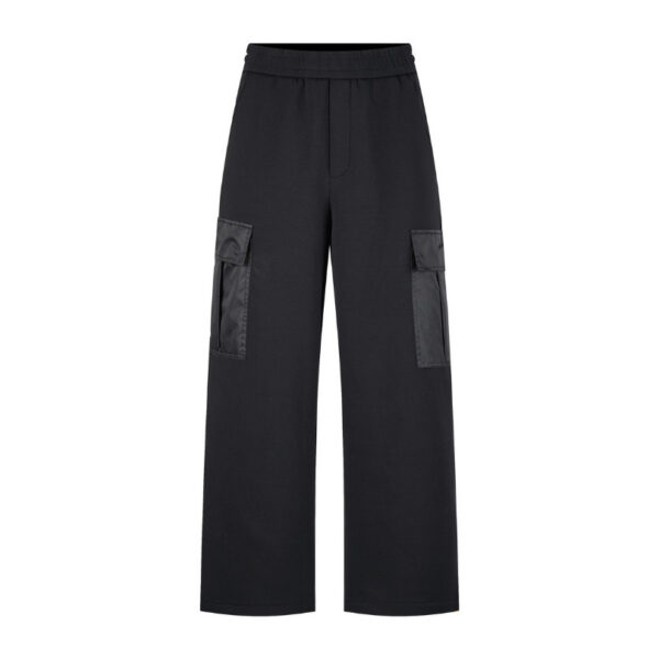 Pants Cargo Prada Black Nylon PD049 - Image 1