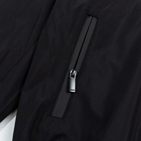 Jacket Windbreaker Fendi Eyes Black FE005 - Image 6