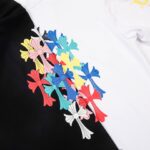 Hoodie Chrome Hearts Colorful Crosses Design CH076 - Image 9