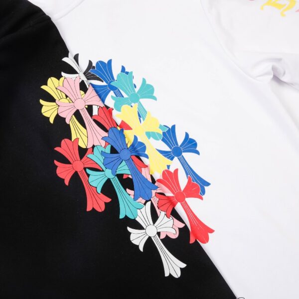 Hoodie Chrome Hearts Colorful Crosses Design CH076 - Image 9