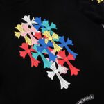 Hoodie Chrome Hearts Colorful Crosses Design CH076 - Image 7
