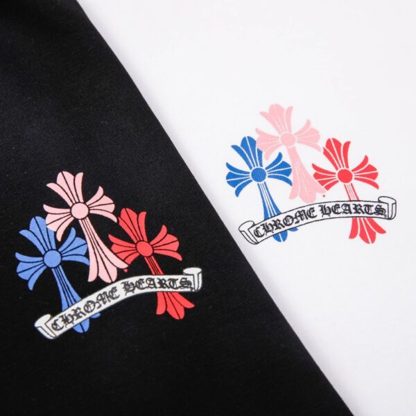 Hoodie Chrome Hearts Colorful Crosses Design CH076 - Image 8