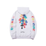 Hoodie Chrome Hearts Colorful Crosses Design CH076 - Image 2