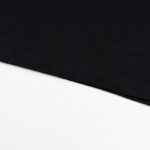 T-shirt Dior Black Distressed Logo Couture DO065 - Image 6