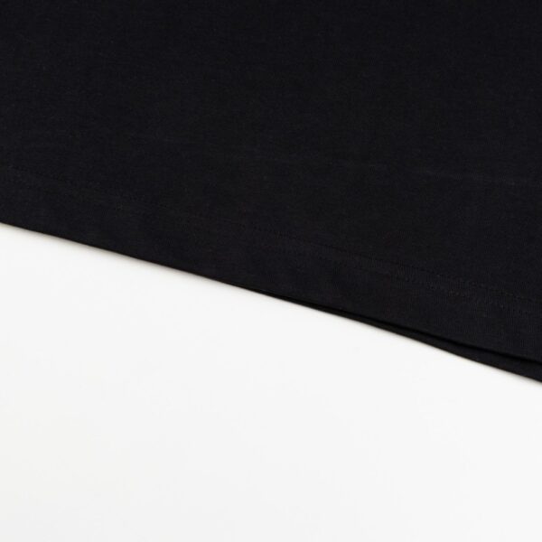T-shirt Dior Black Distressed Logo Couture DO065 - Image 6