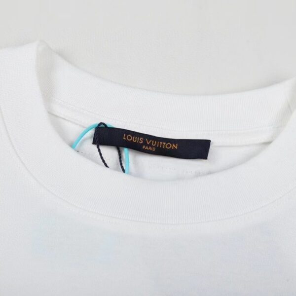 T-shirt Louis Vuitton x Supreme Graffiti White SP028 - Image 9