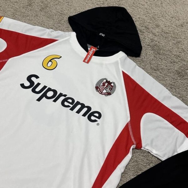 Set Supreme Hooded Soccer White SP050 - Image 8