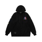 Hoodie Chrome Hearts Multicolor Cross Logo CH079 - Image 4