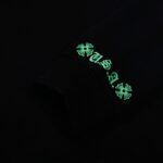 Hoodie Chrome Hearts Neon Logo Black CH072 - Image 7