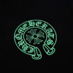 Hoodie Chrome Hearts Neon Logo Black CH072 - Image 5