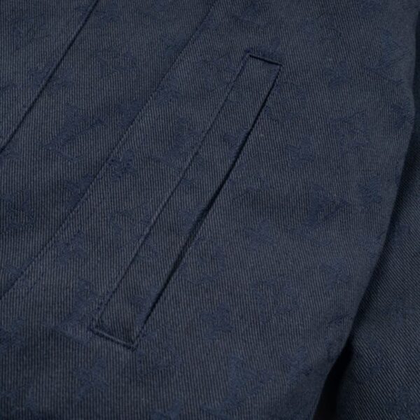 Jacket Denim Hooded Louis Vuitton Monogram LV070 - Image 17