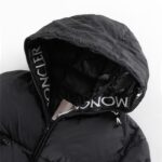 Jacket Puffer Moncler Hooded Black MCL017 - Image 5