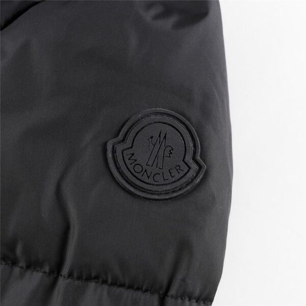 Jacket Puffer Moncler Hooded Black MCL017 - Image 4