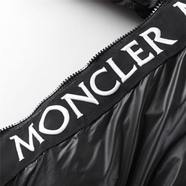 Jacket Puffer Moncler Hooded Black MCL017 - Image 6