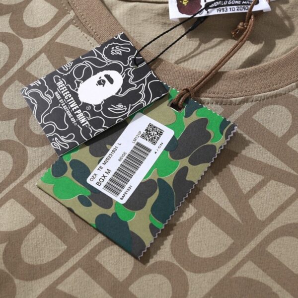 T-shirt BAPE A Bathing Ape Monogram BP065 - Image 9