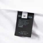 T-shirt Balenciaga Graffiti Print White BL052 - Image 6