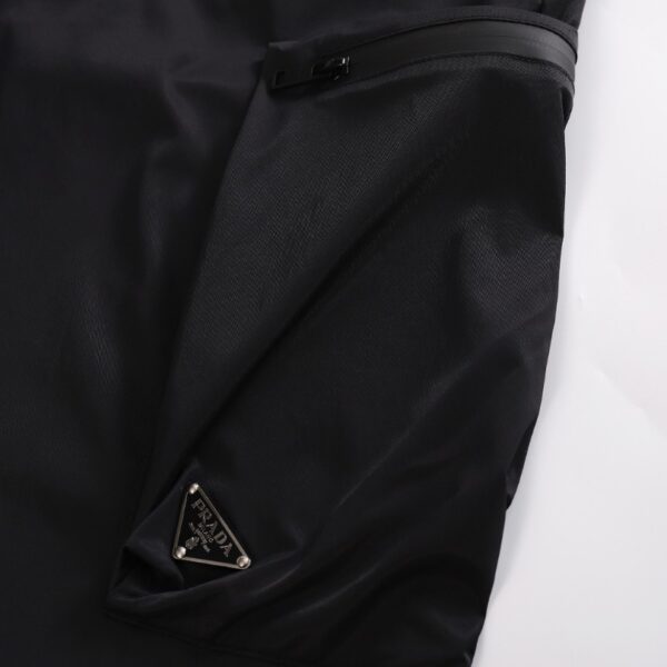 Pants Prada Nylon Cargo Black PD011 - Image 7