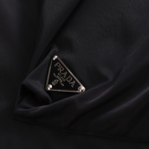 Pants Prada Nylon Cargo Black PD011 - Image 6