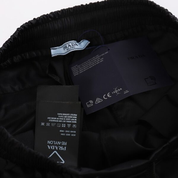 Pants Prada Nylon Cargo Black PD011 - Image 17