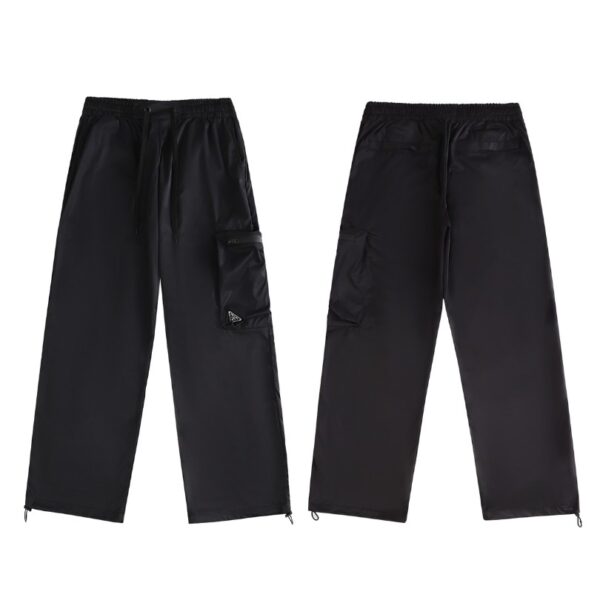 Pants Prada Nylon Cargo Black PD011 - Image 4