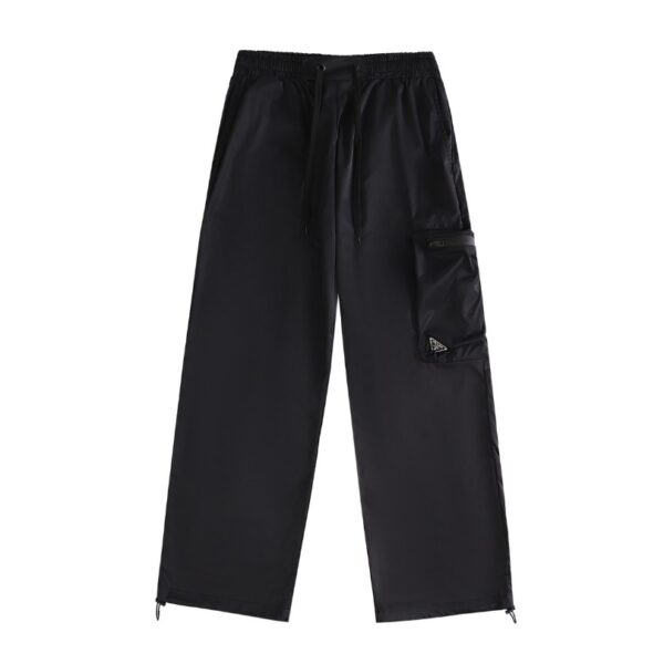 Pants Prada Nylon Cargo Black PD011 - Image 1